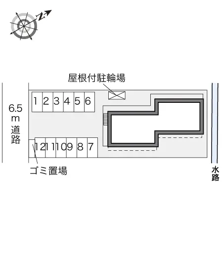 ★手数料０円★海部郡大治町三本木　月極駐車場（LP）